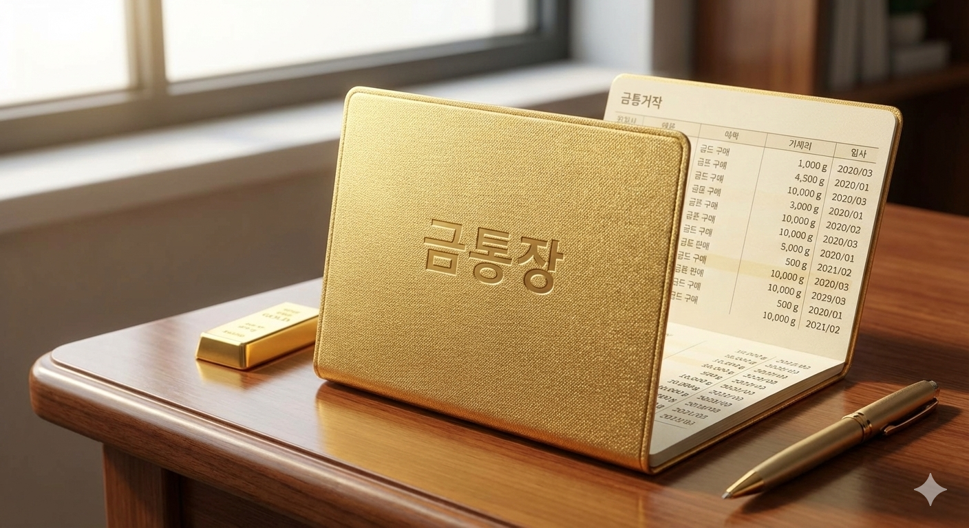 2026년 금통장 만드는 법: 은행별 개설 방법 총정리